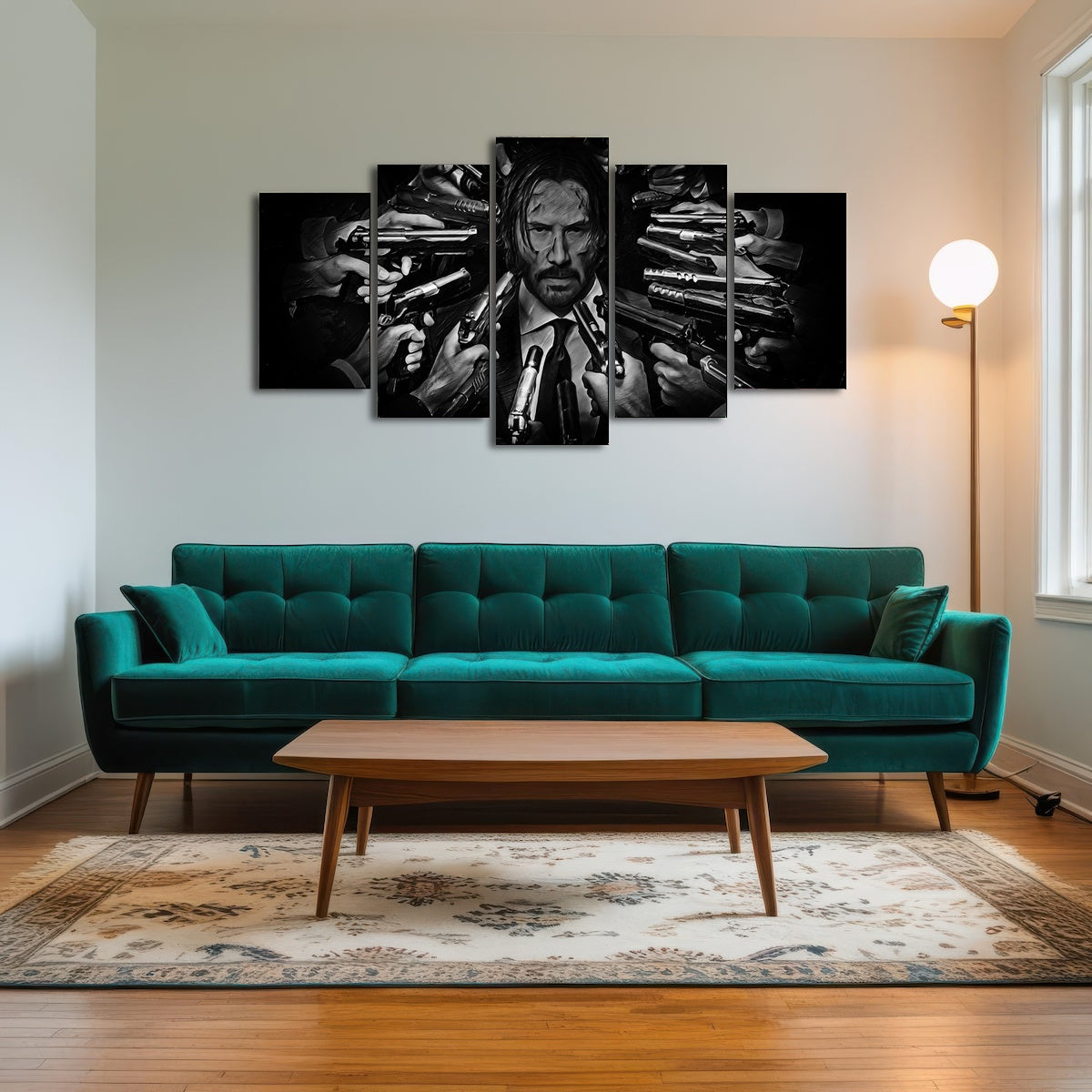 AUTO-MOCKUP ROOM | John Wick Grayscale