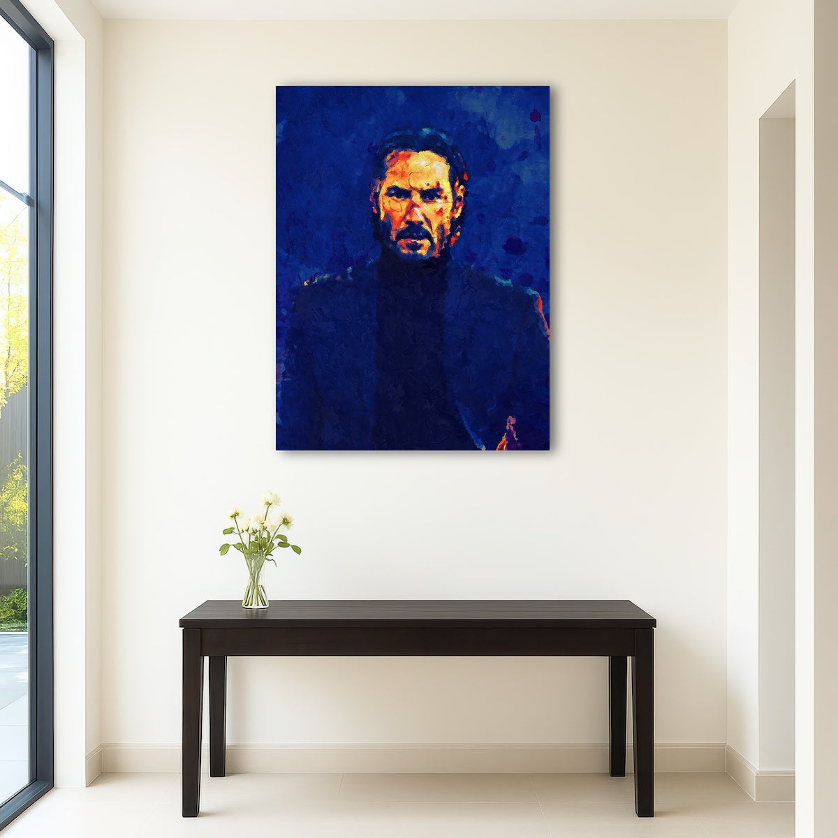 AUTO-MOCKUP ROOM | John Wick Painting