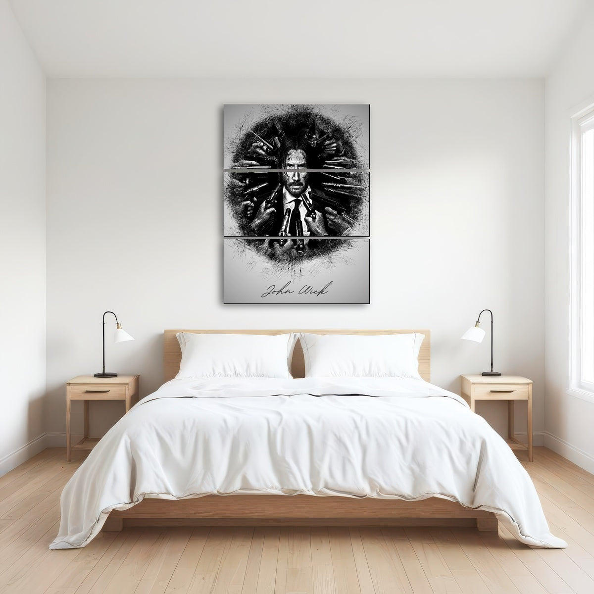 AUTO-MOCKUP ROOM | John Wick Sketch