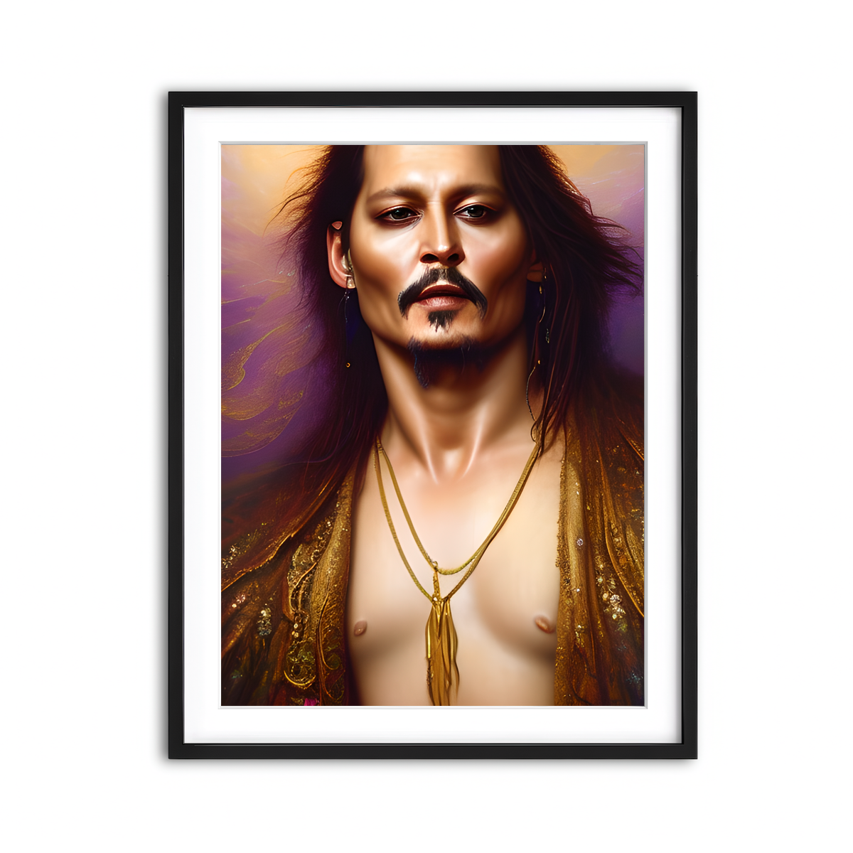 Framed Print 3x4 Black