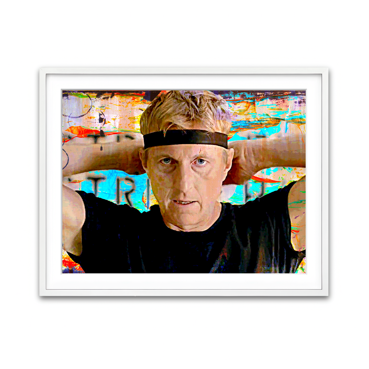 Framed Print 4x3 White