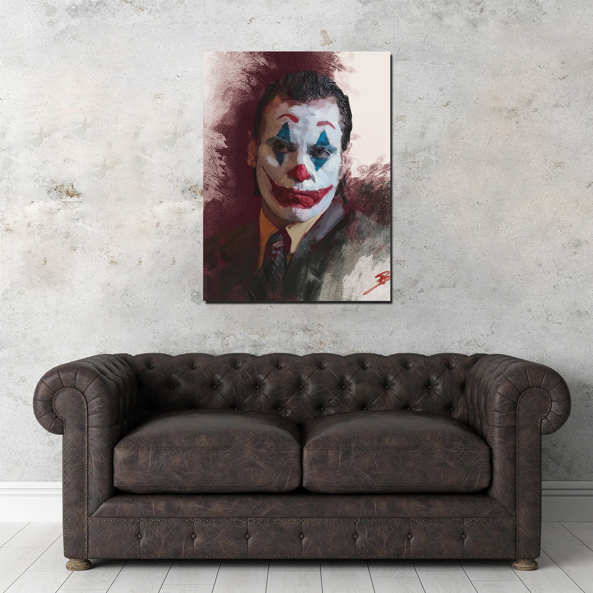 Joker Phoenix Wall Art