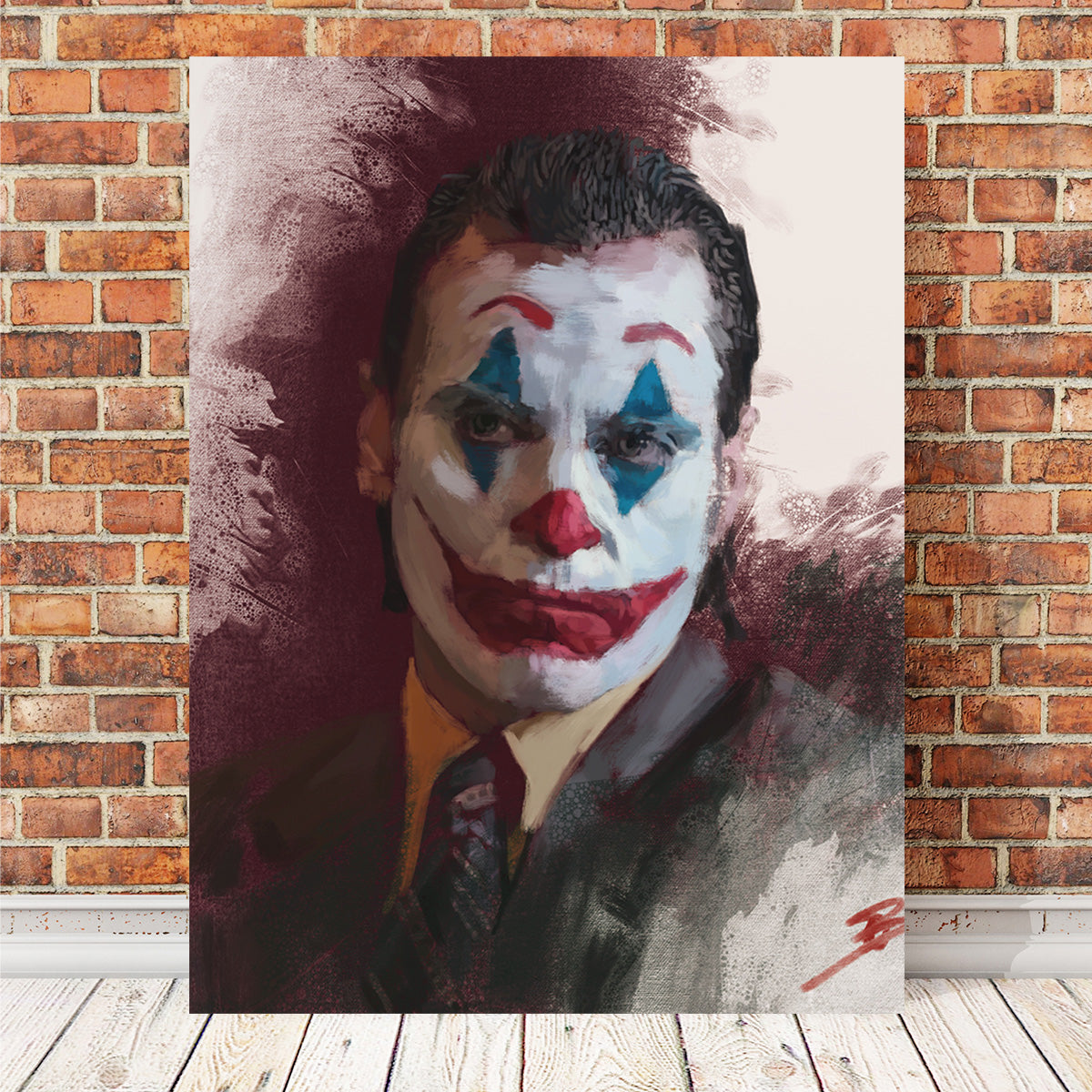 Joker Phoenix Wall Art