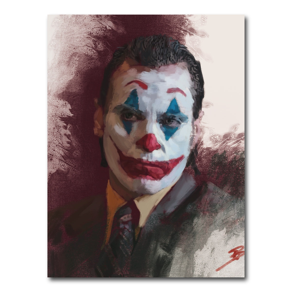 AUTO-MOCKUP WHITE | Joker Phoenix | 1 Piece | Gallery Wrap Canvas | group=3x4