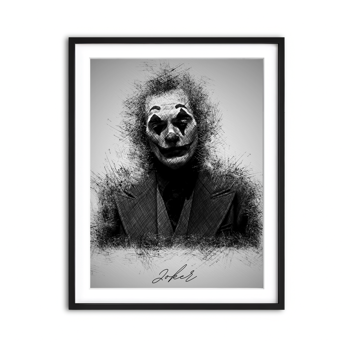 Framed Print 3x4 Black