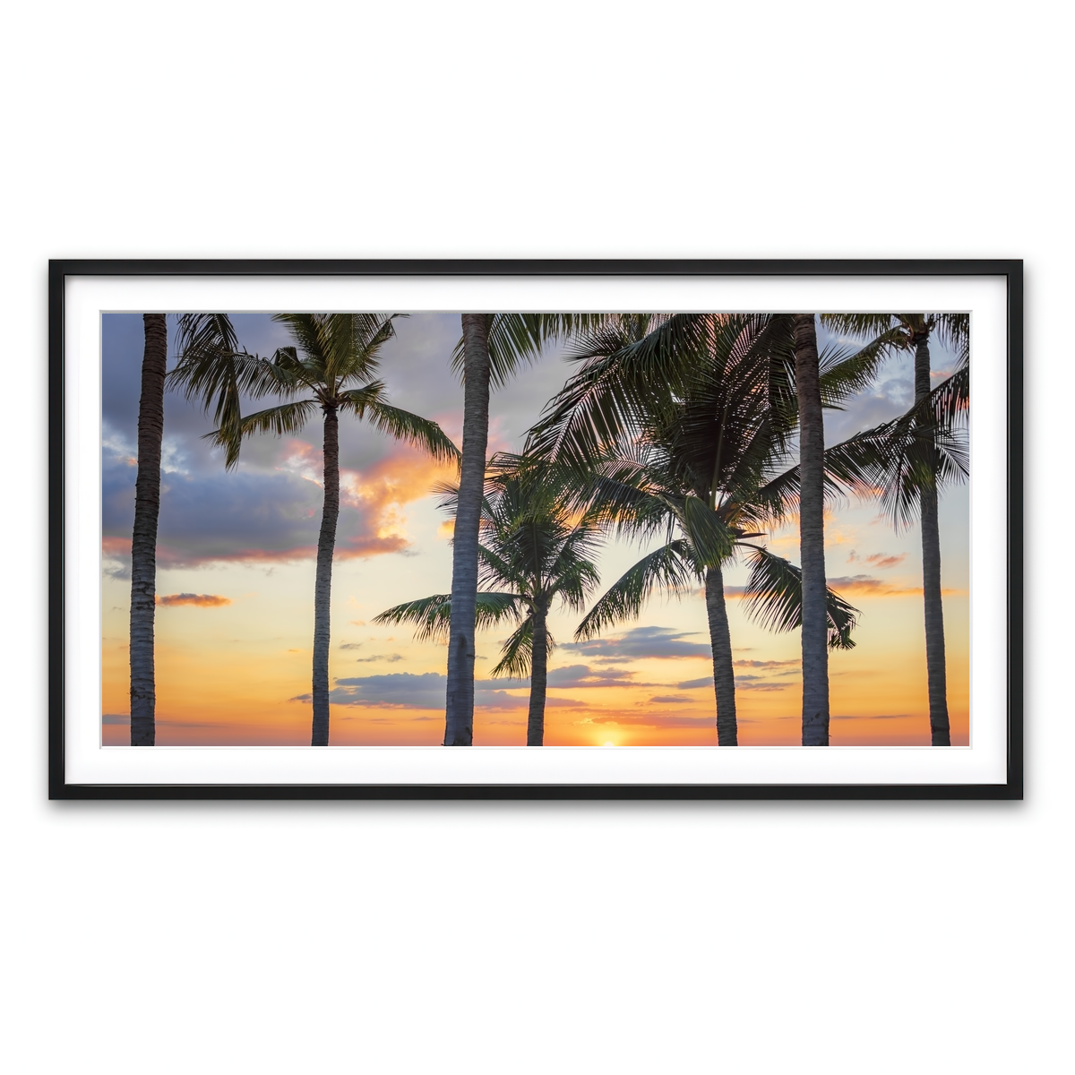 Framed Print 2x1 Black