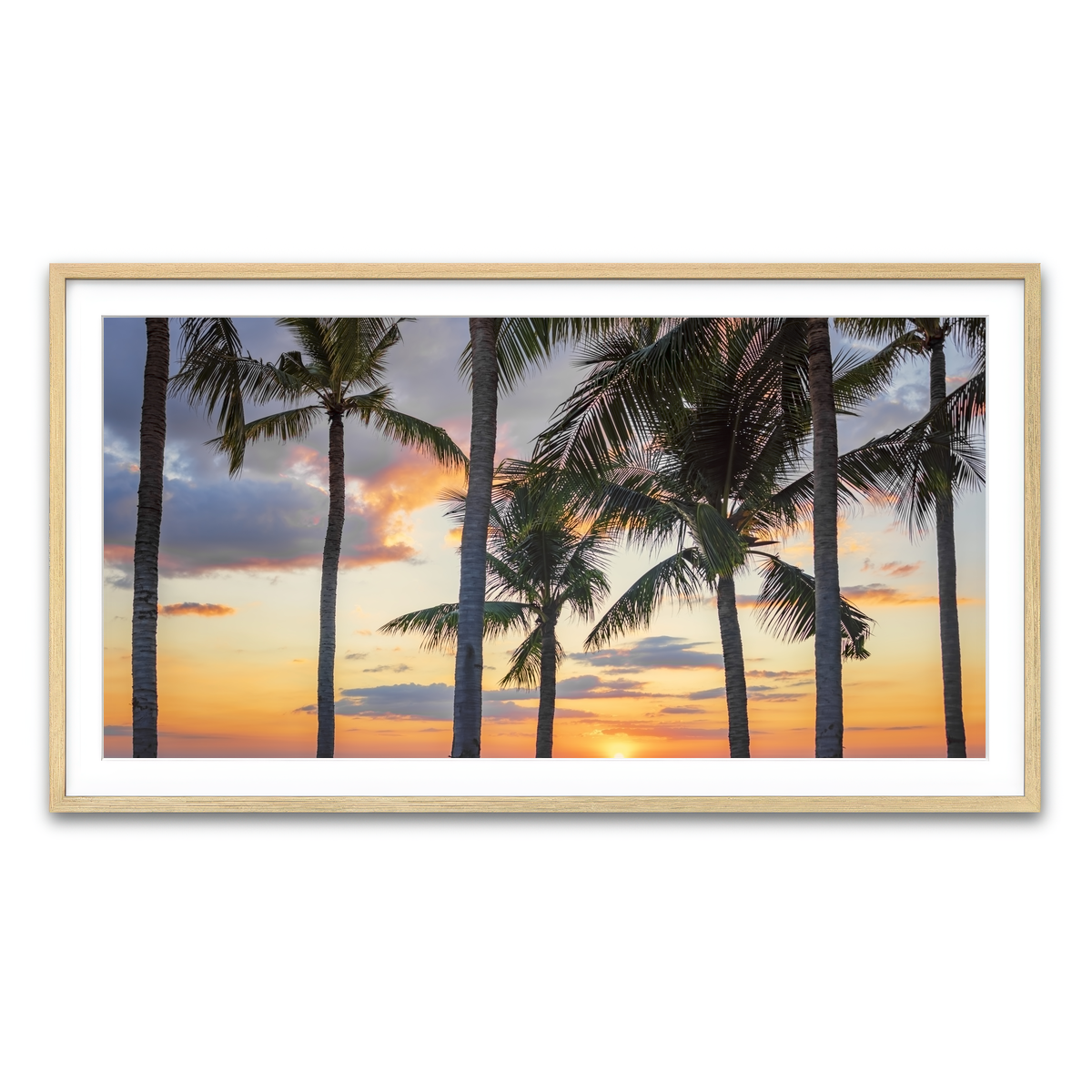 Framed Print 2x1 Natural