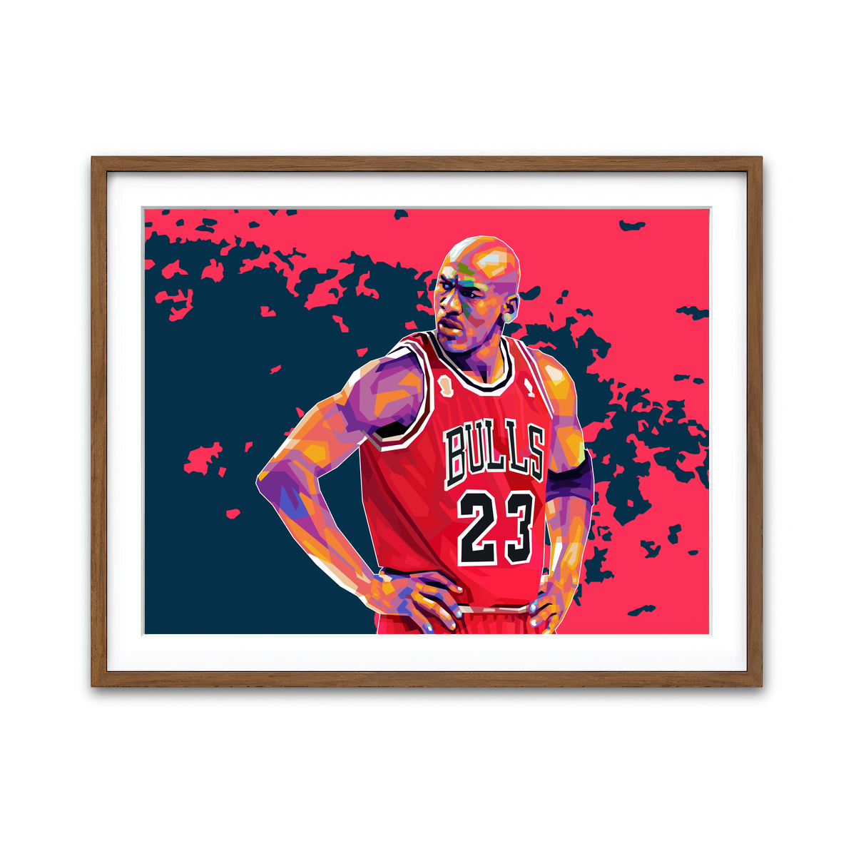 Framed Print 4x3 Walnut