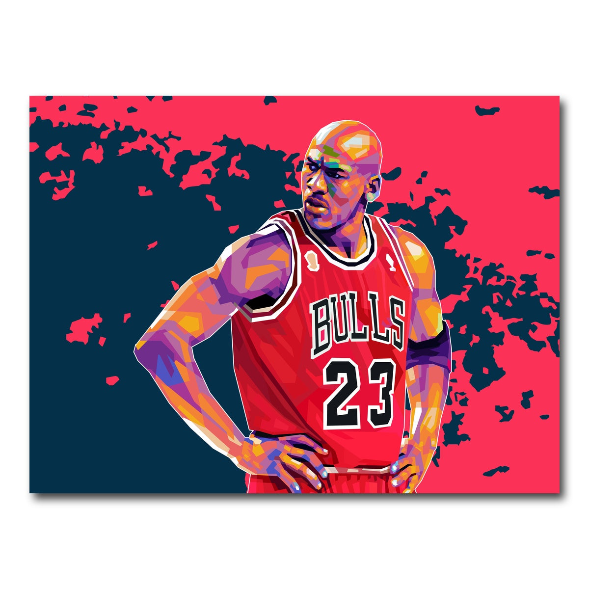 AUTO-MOCKUP WHITE | Jordan 23 | 1 Piece | Gallery Wrap Canvas | group=4x3