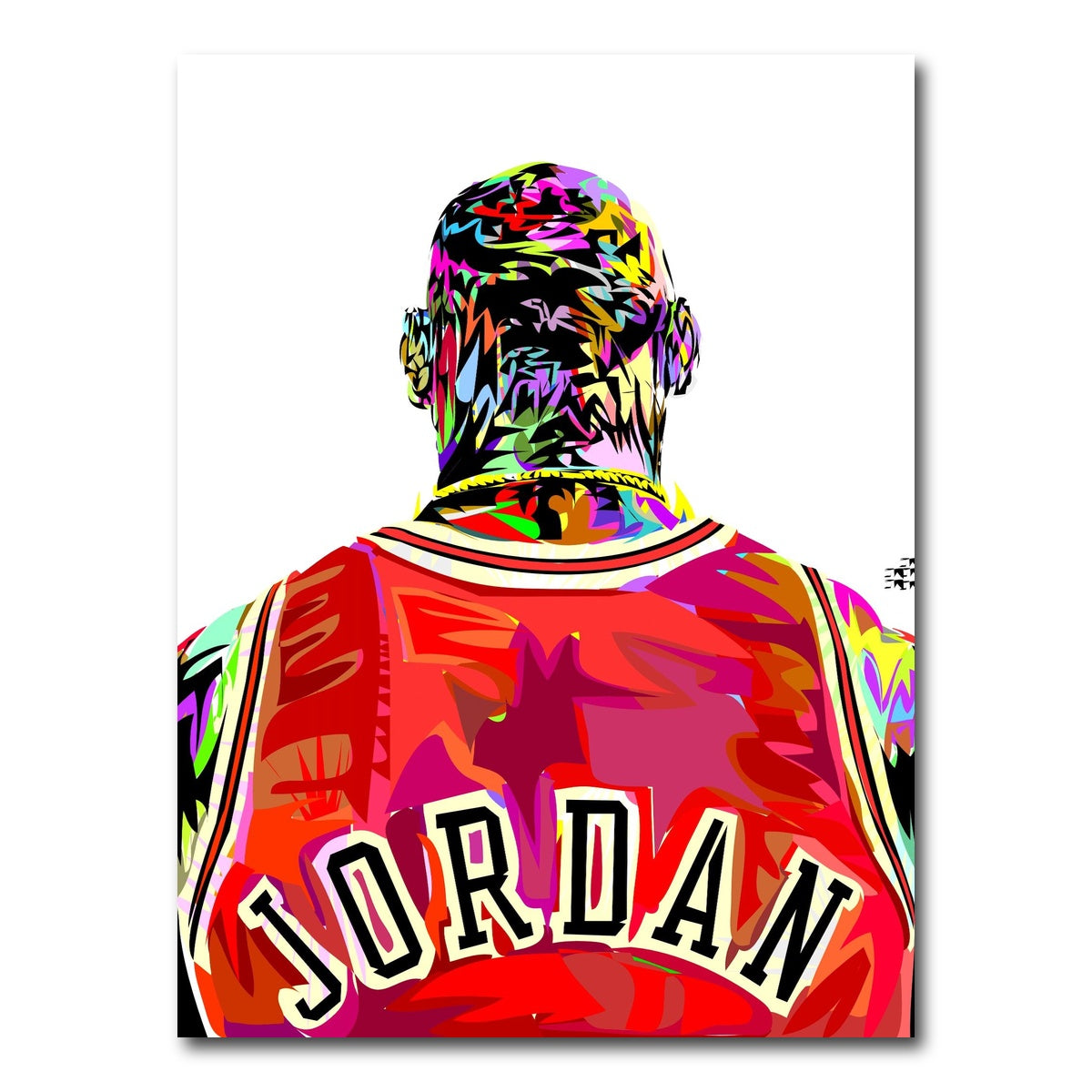 AUTO-MOCKUP WHITE | Jordan Back 2 | 1 Piece | Gallery Wrap Canvas | group=3x4