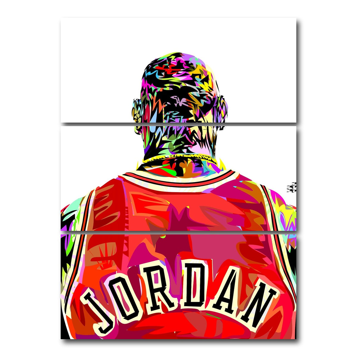 AUTO-MOCKUP WHITE | Jordan Back 2 | 3 Piece | Gallery Wrap Canvas | group=8x18_stacked