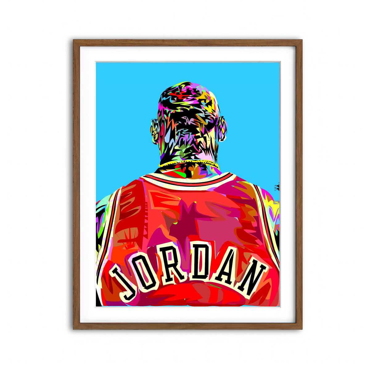 Framed Print 3x4 Walnut