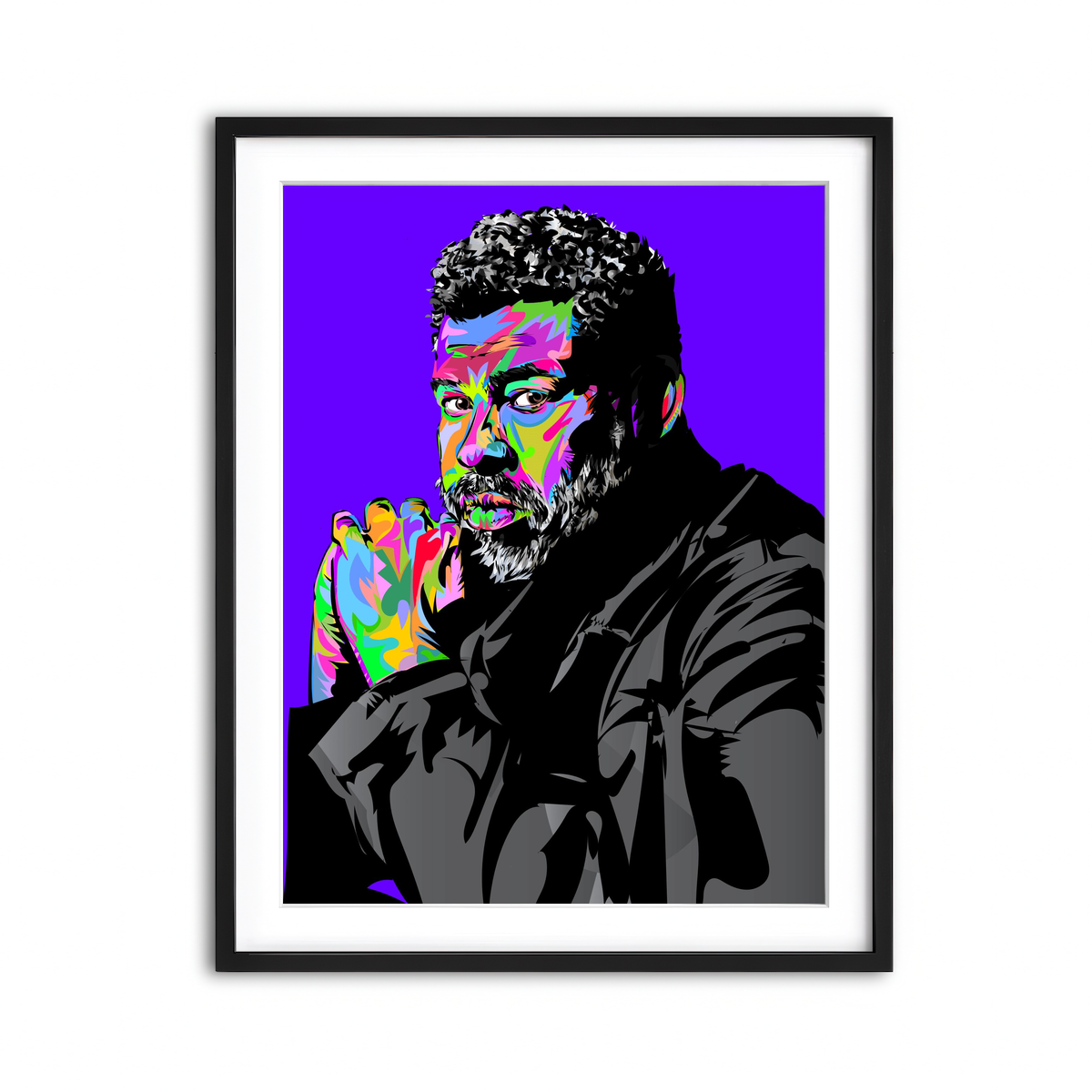 Framed Print 3x4 Black