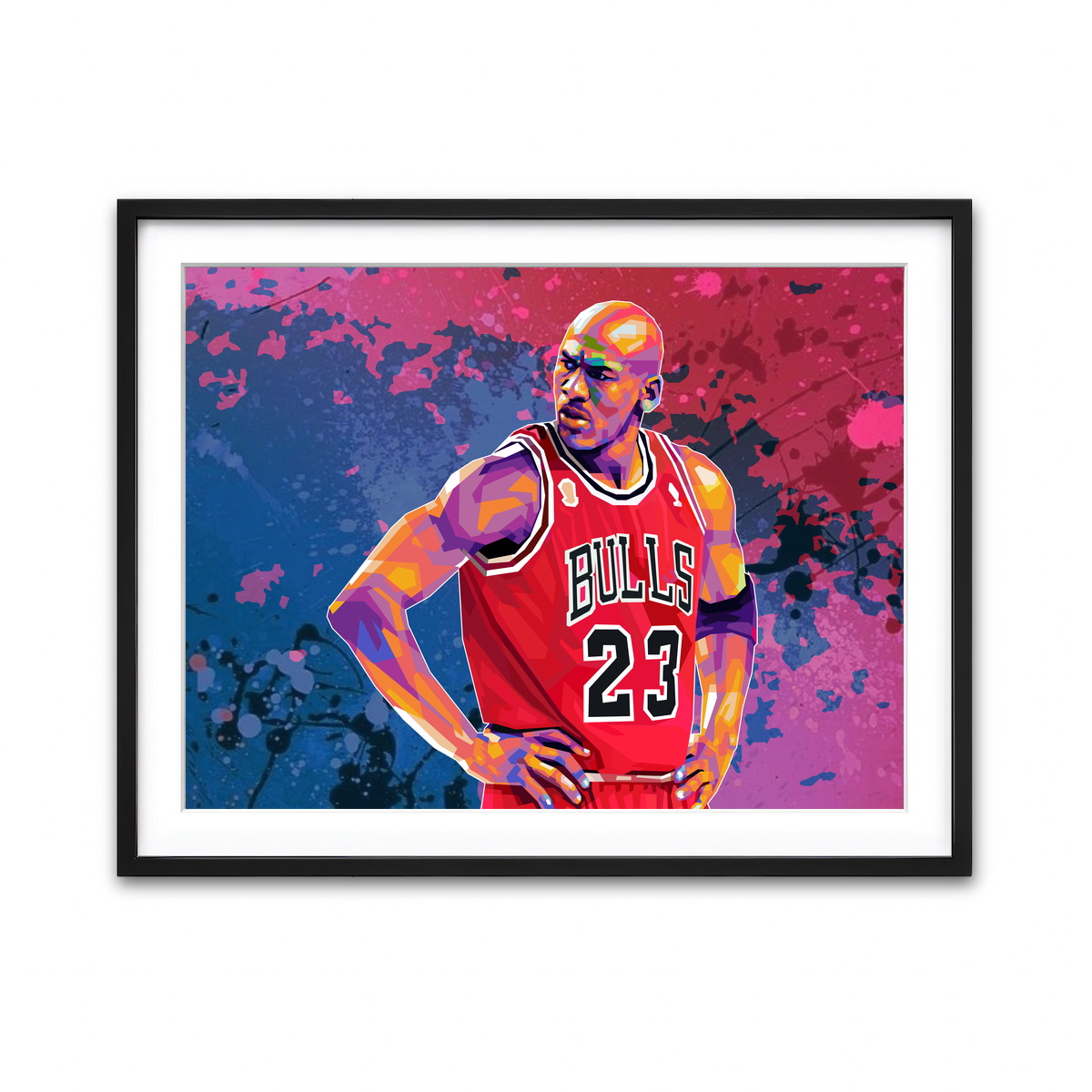 Framed Print 4x3 Black