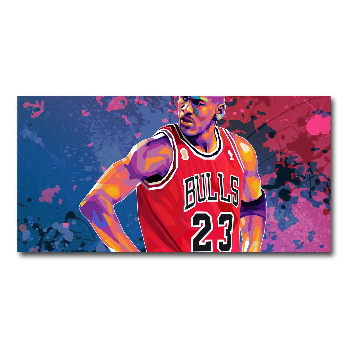 AUTO-MOCKUP WHITE | Jordan Splatter | 1 Piece | Gallery Wrap Canvas | group=2x1