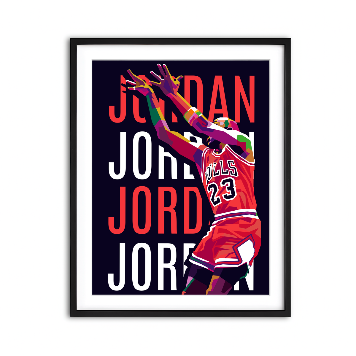 Framed Print 3x4 Black