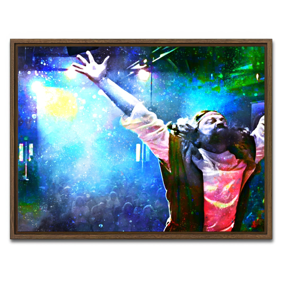 AUTO-MOCKUP WHITE | Joseph | 1 Piece | Walnut Framed Canvas | group=4x3