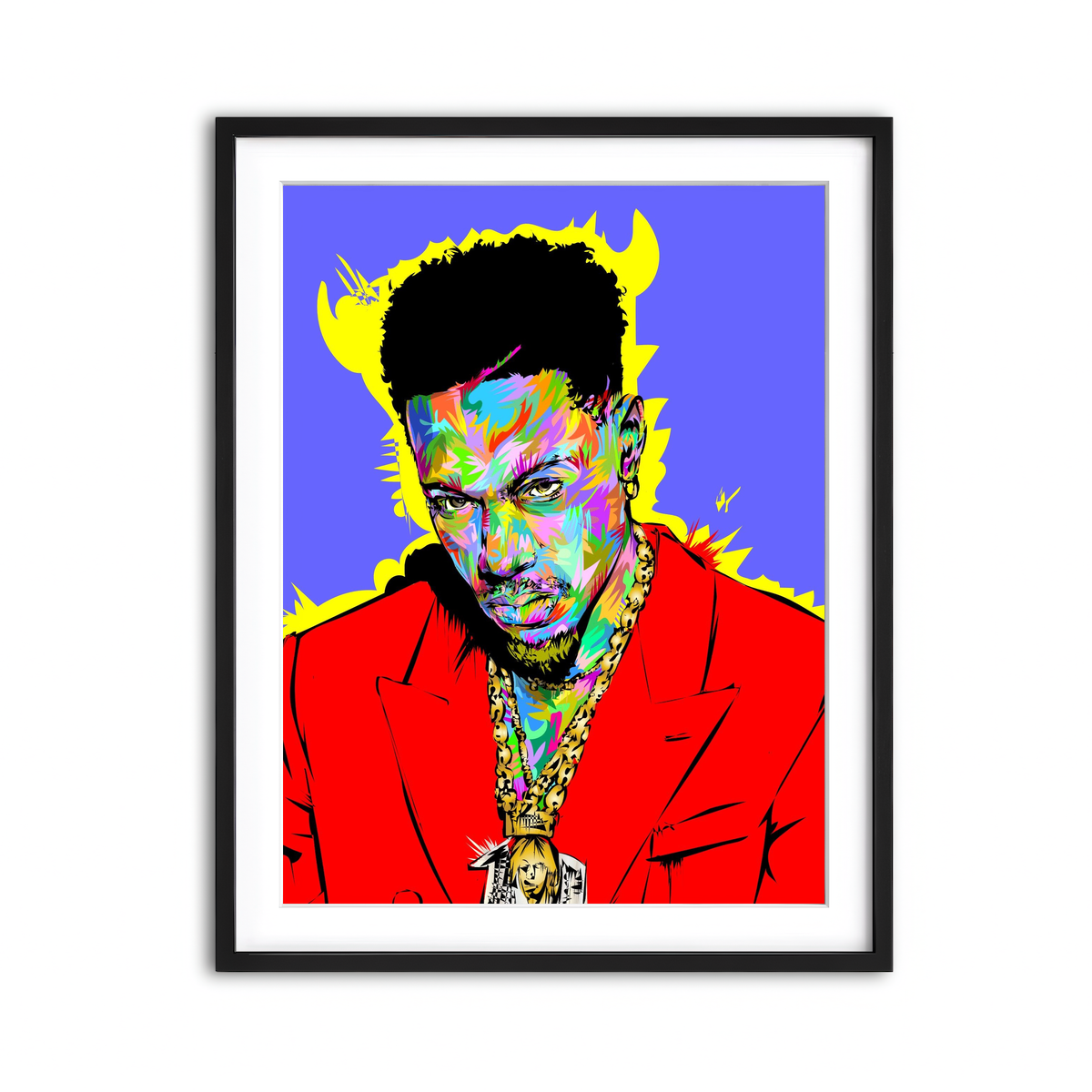 Framed Print 3x4 Black