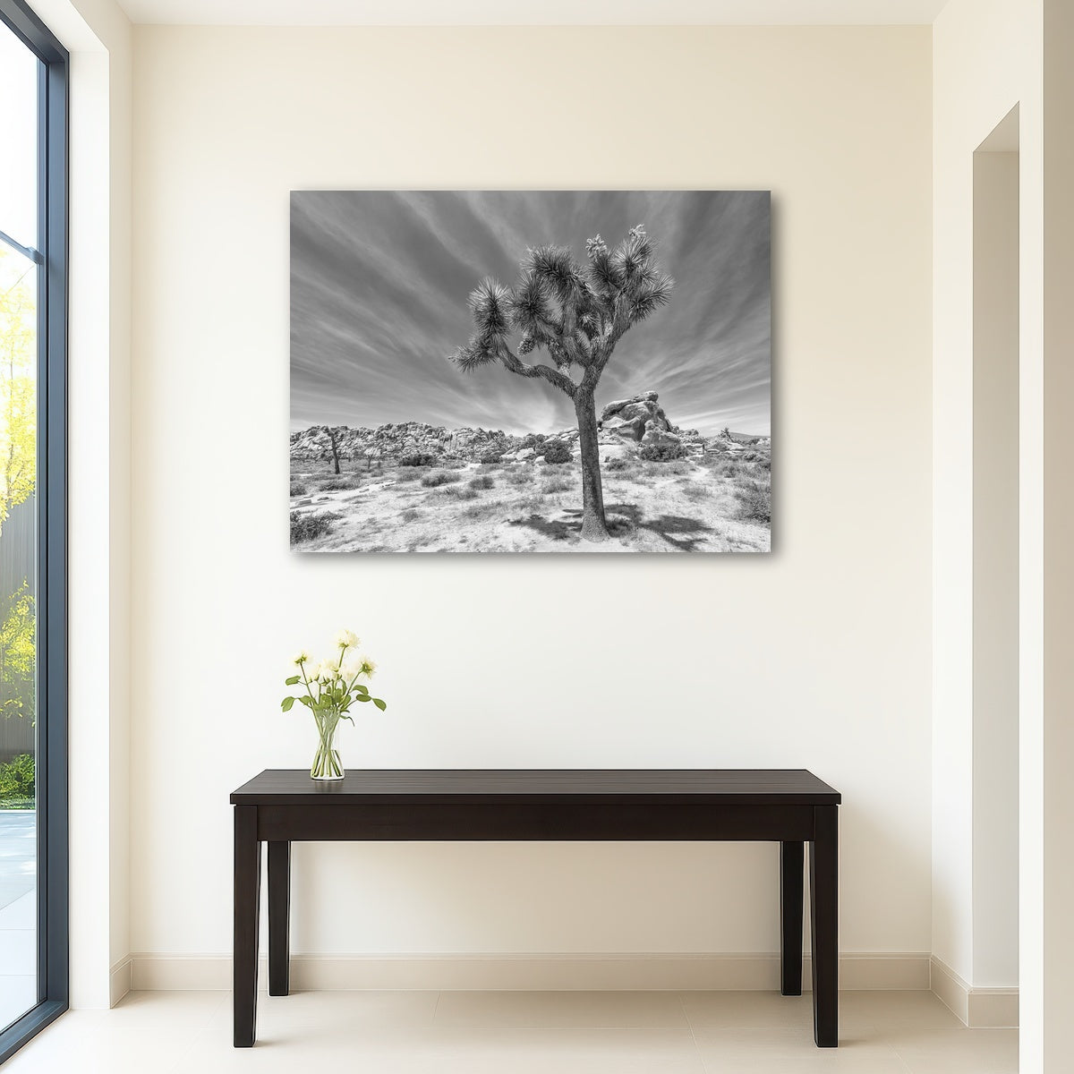 AUTO-MOCKUP ROOM | Joshua Tree National Park Inspirational Monochrome