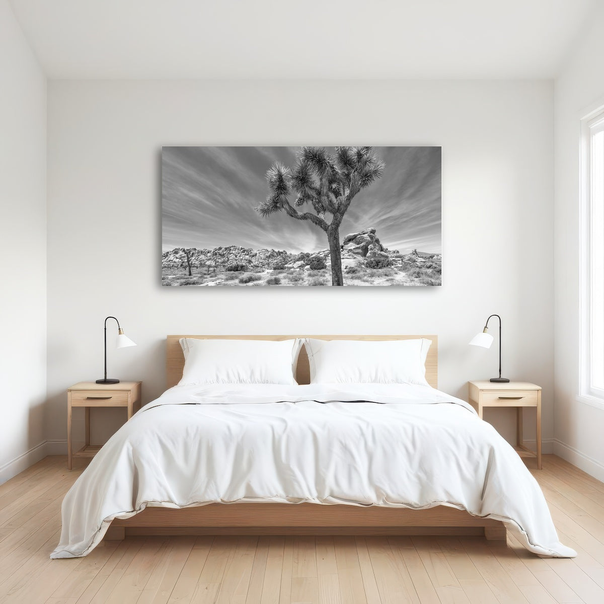 AUTO-MOCKUP ROOM | Joshua Tree National Park Inspirational Monochrome