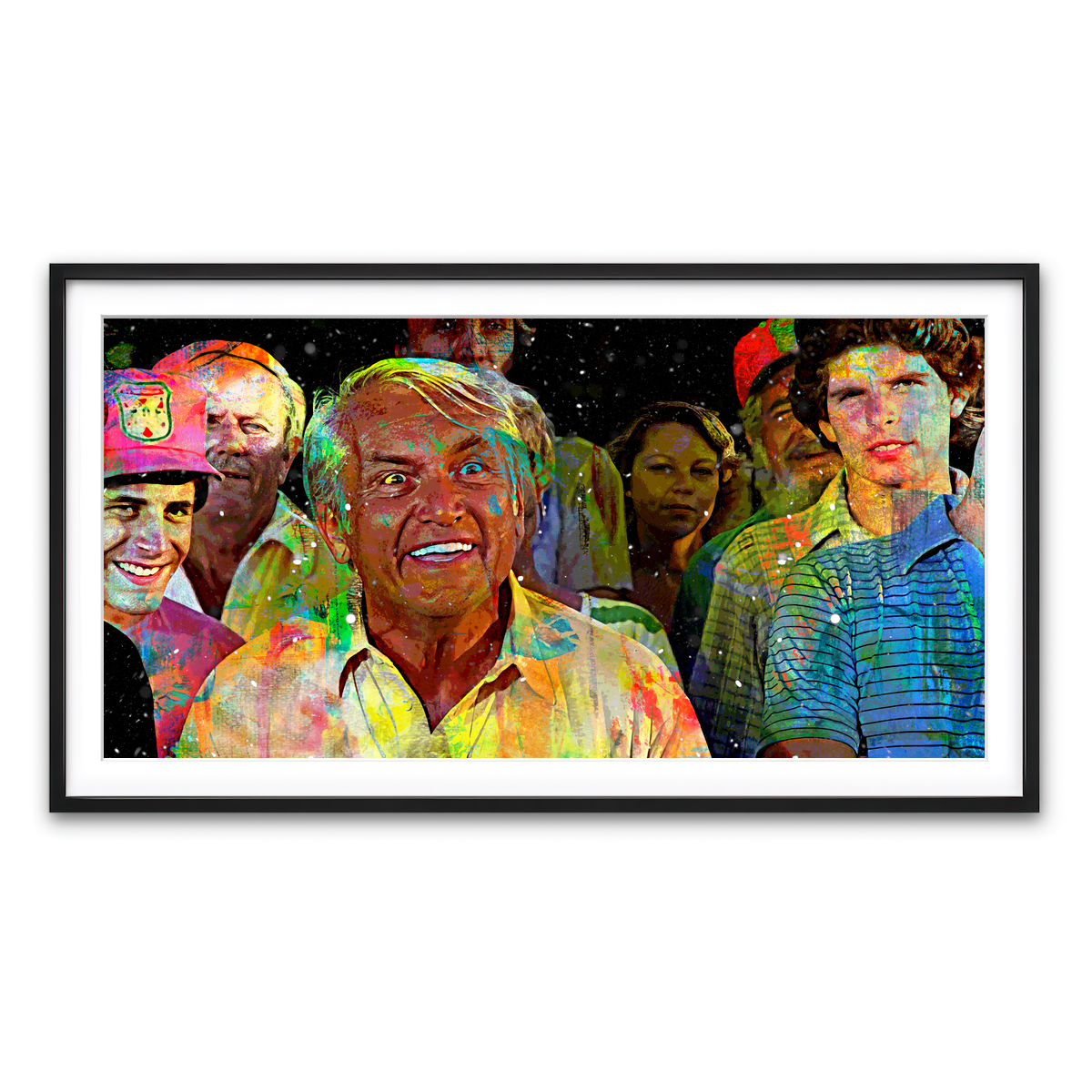 Framed Print 2x1 Black