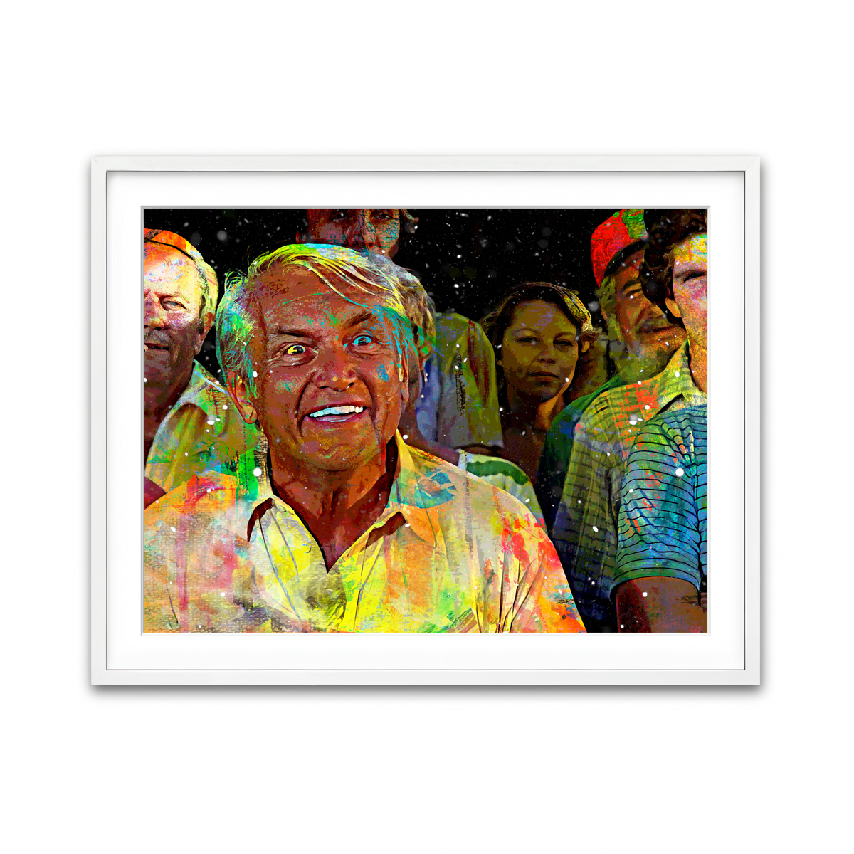 Framed Print 4x3 White