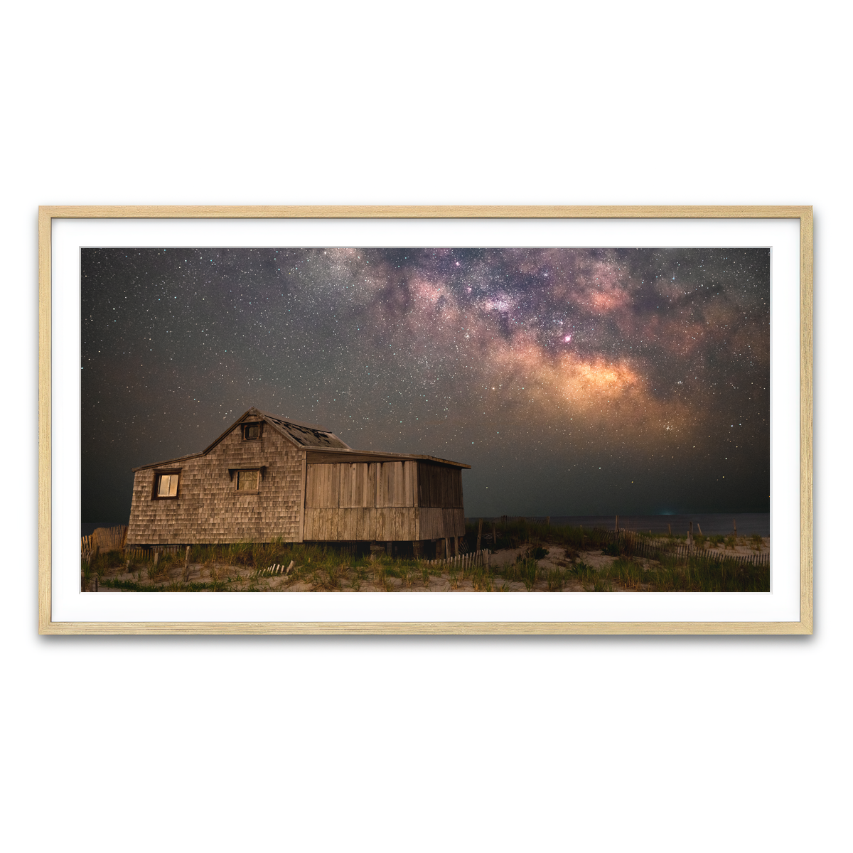 Framed Print 2x1 Natural