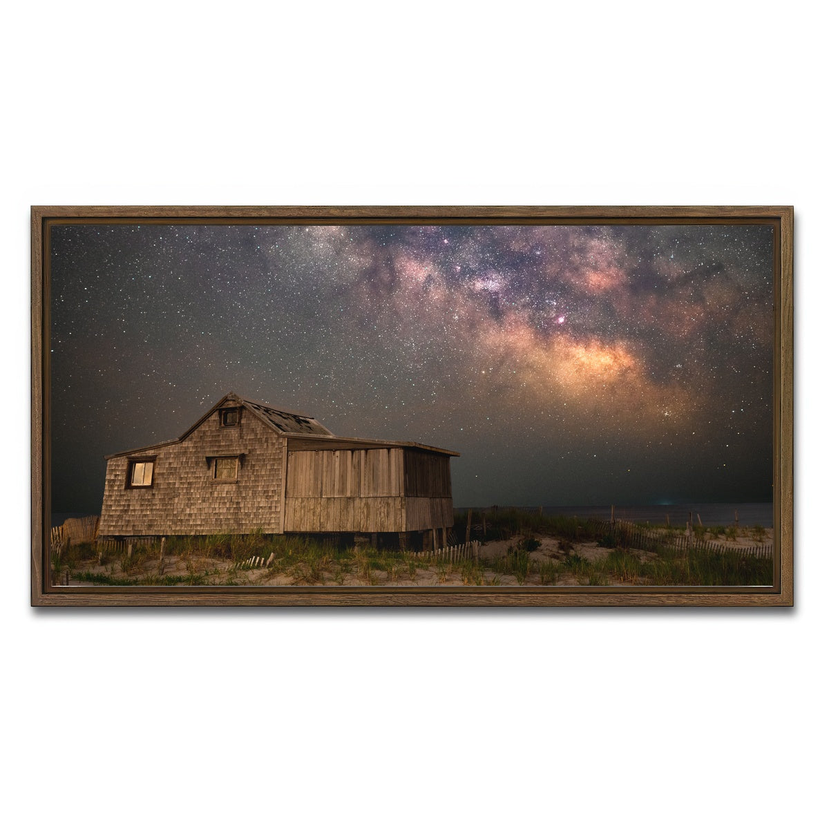 AUTO-MOCKUP WHITE | Judges Shack | 1 Piece | Walnut Framed Canvas | group=2x1