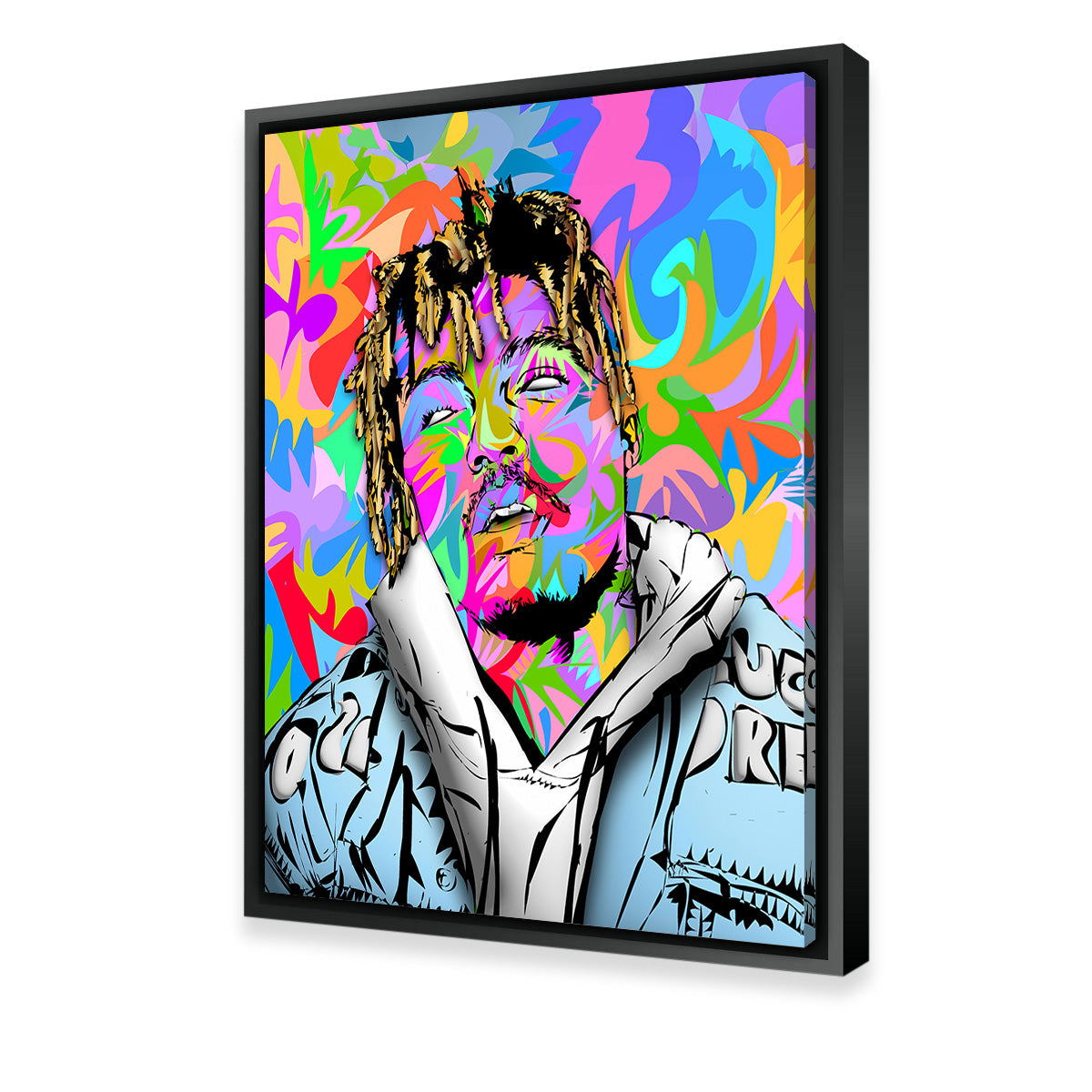 Juice WRLD Color Wall Art