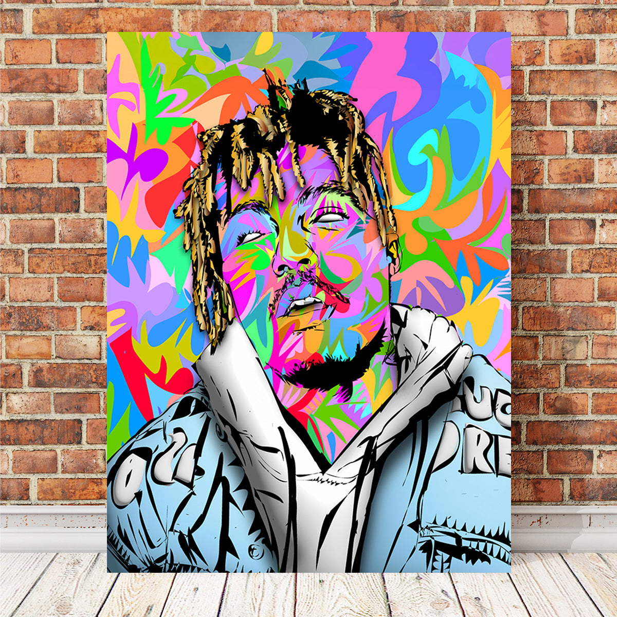 Juice WRLD Color Wall Art