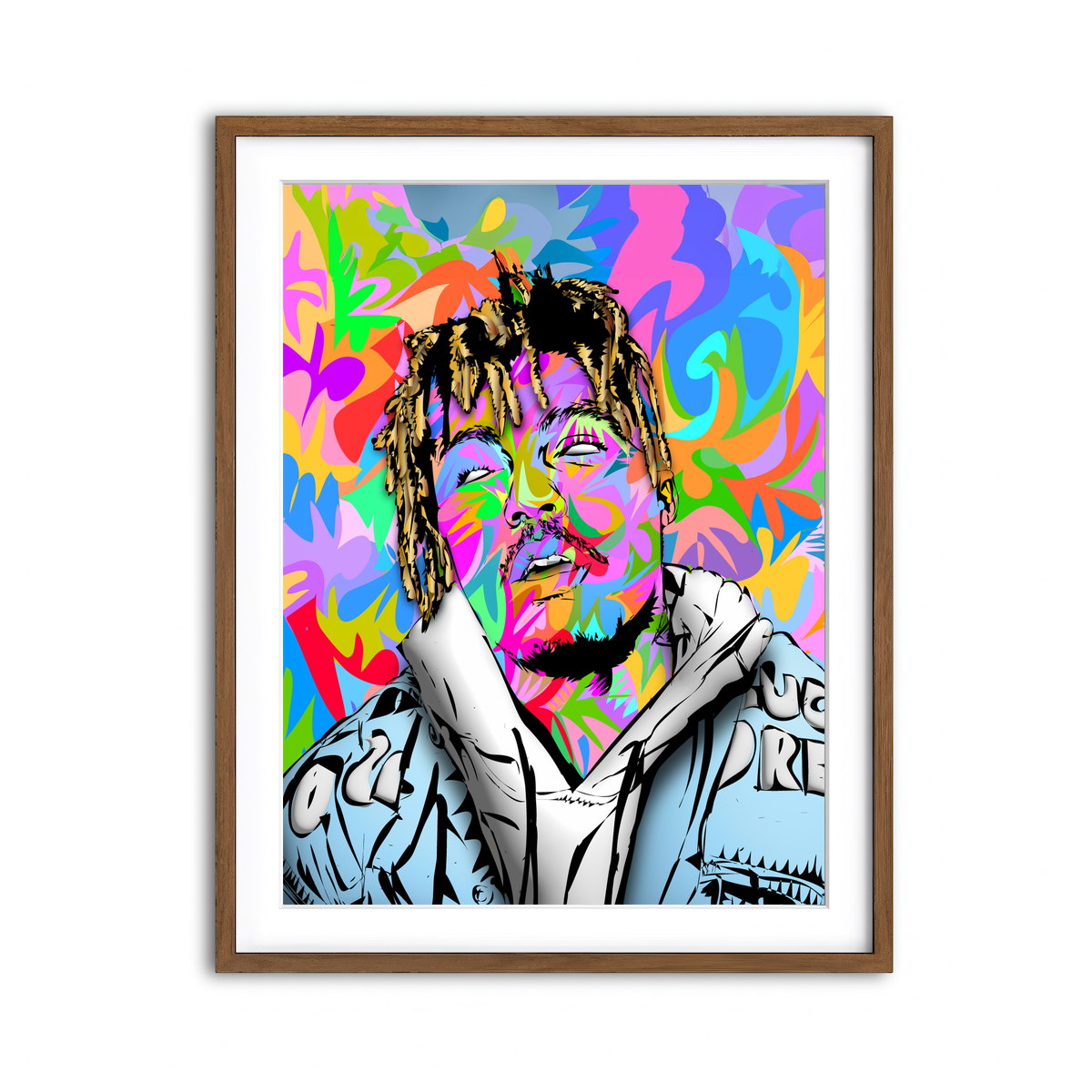 Framed Print 3x4 Walnut