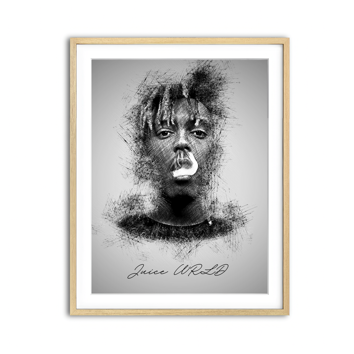 Framed Print 3x4 Natural