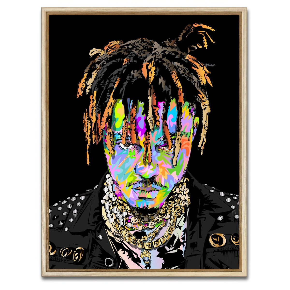 AUTO-MOCKUP WHITE | Juice World | 1 Piece | Natural Framed Canvas | group=3x4