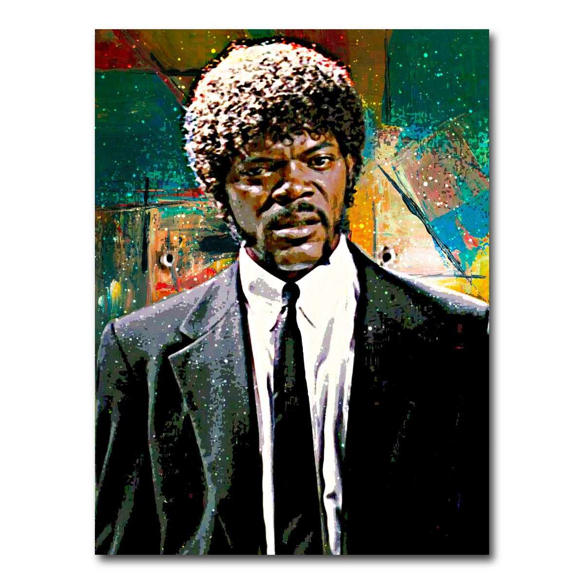 AUTO-MOCKUP WHITE | Jules Winnfield | 1 Piece | Gallery Wrap Canvas | group=3x4