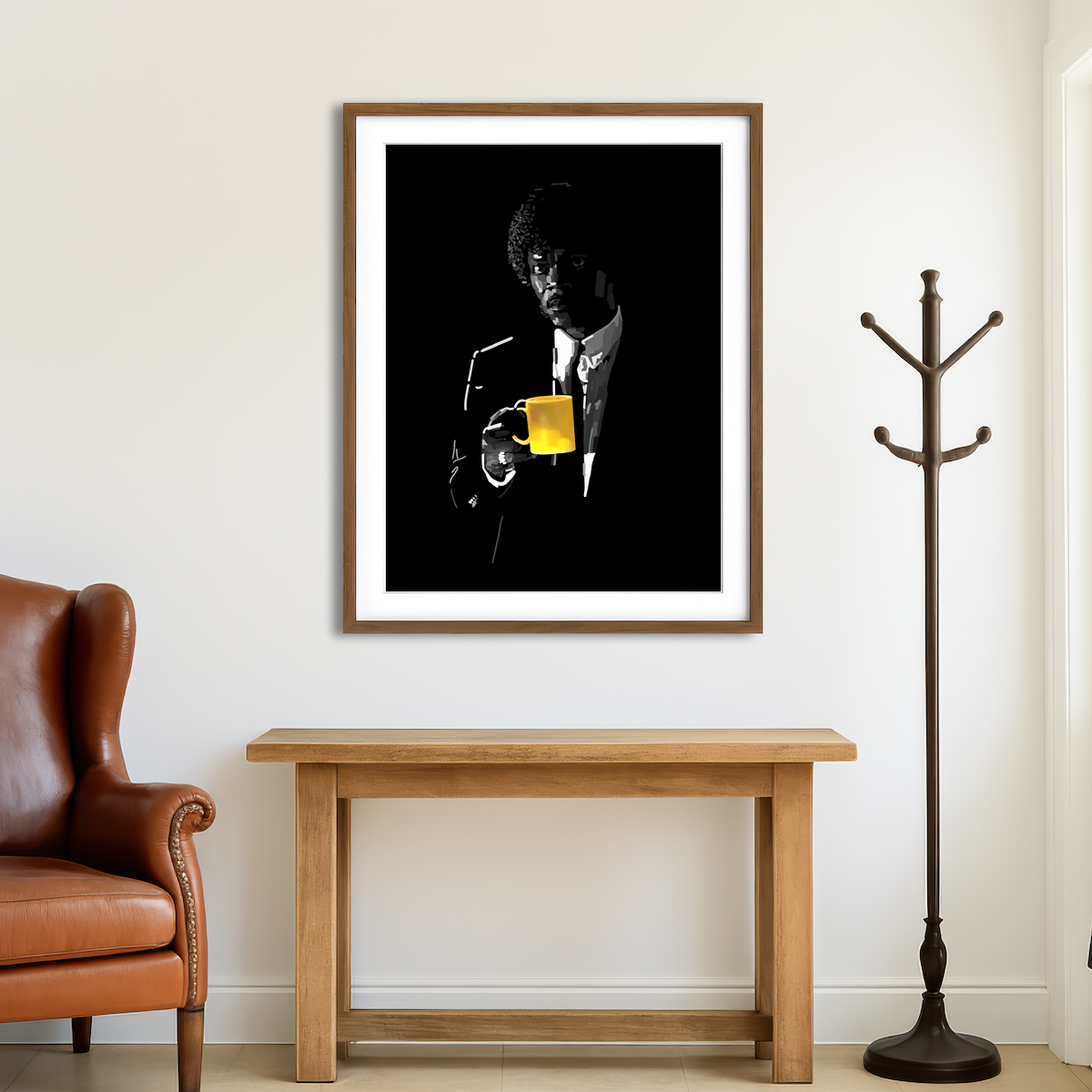 AUTO-MOCKUP ROOM | Jules And His Mug Wall Art