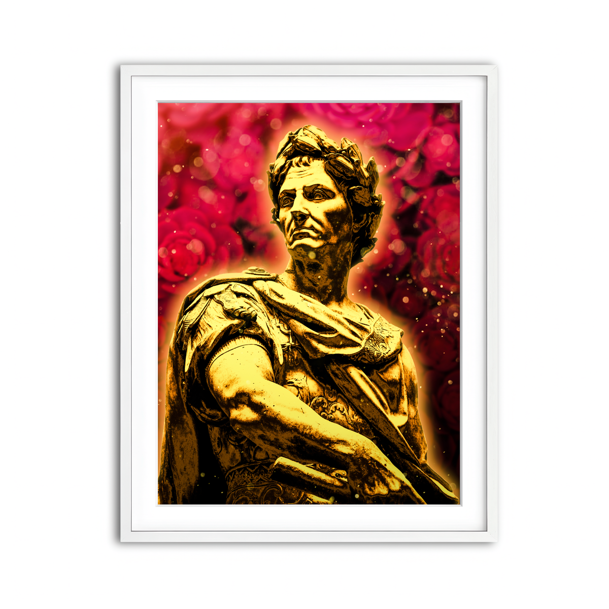 Framed Print 3x4 White