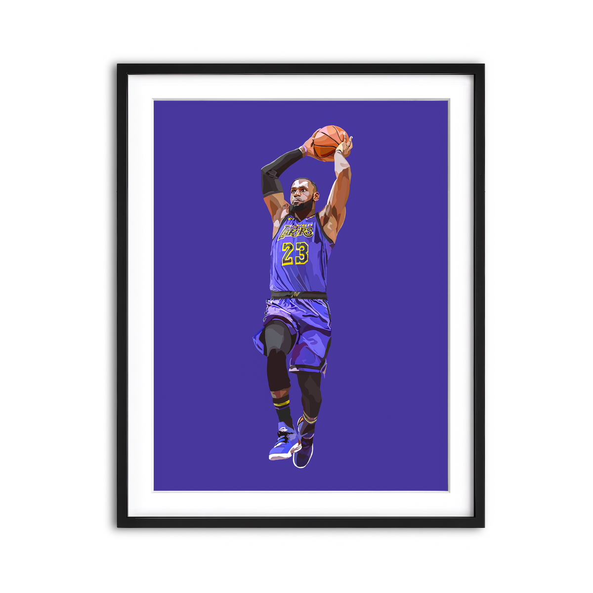 Framed Print 3x4 Black