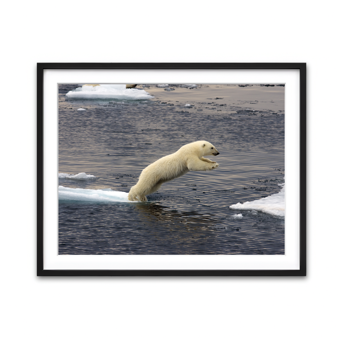 Framed Print 4x3 Black