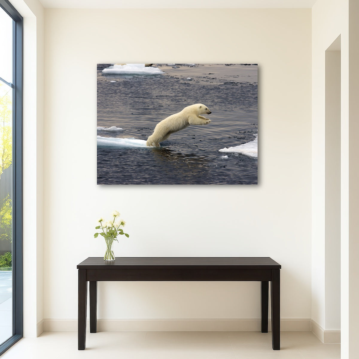 AUTO-MOCKUP ROOM | Jumping Polar bear