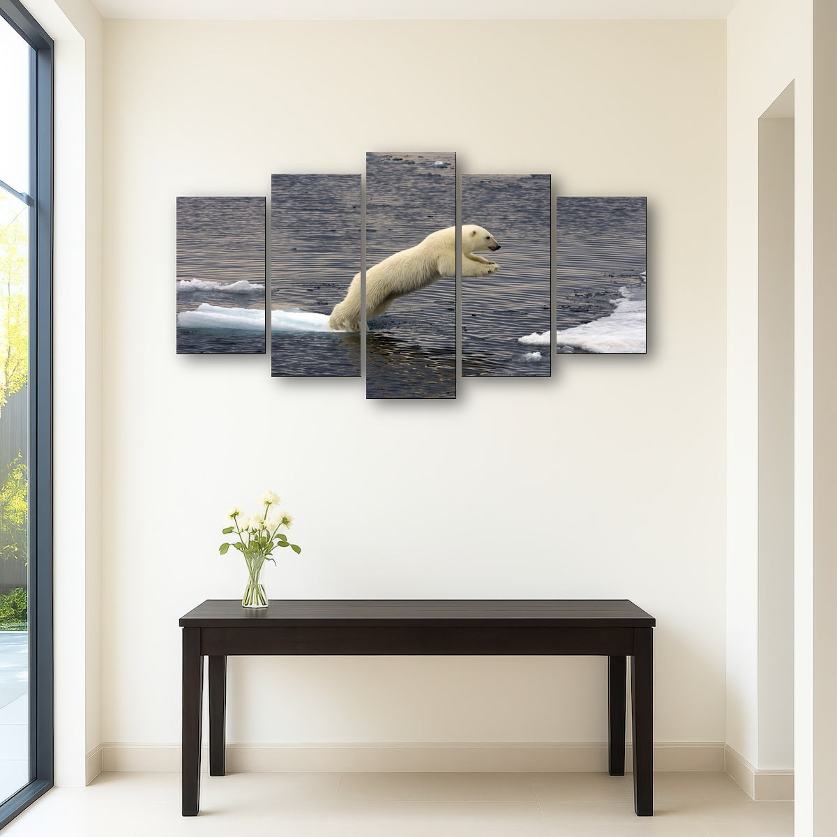 AUTO-MOCKUP ROOM | Jumping Polar bear