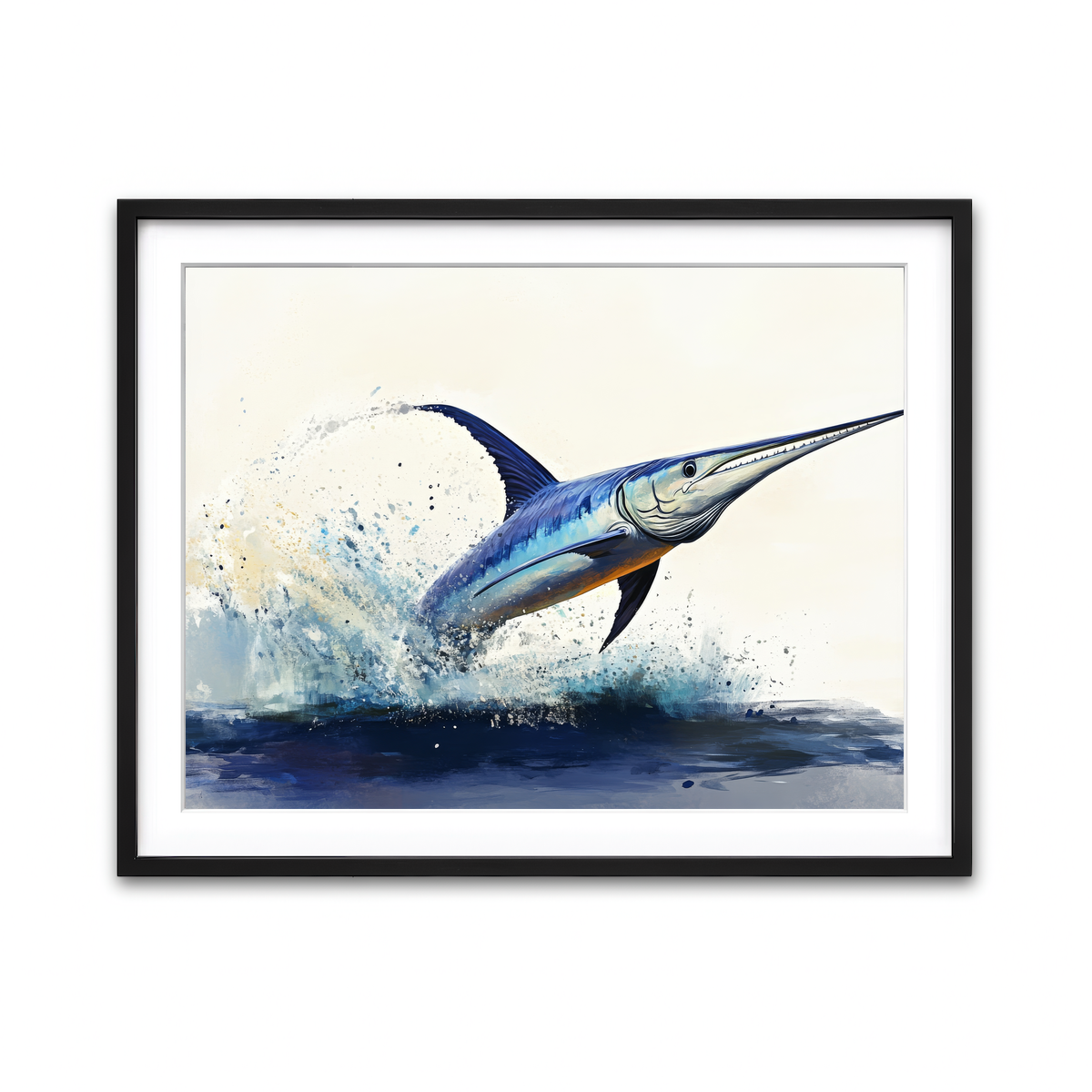 Framed Print 4x3 Black