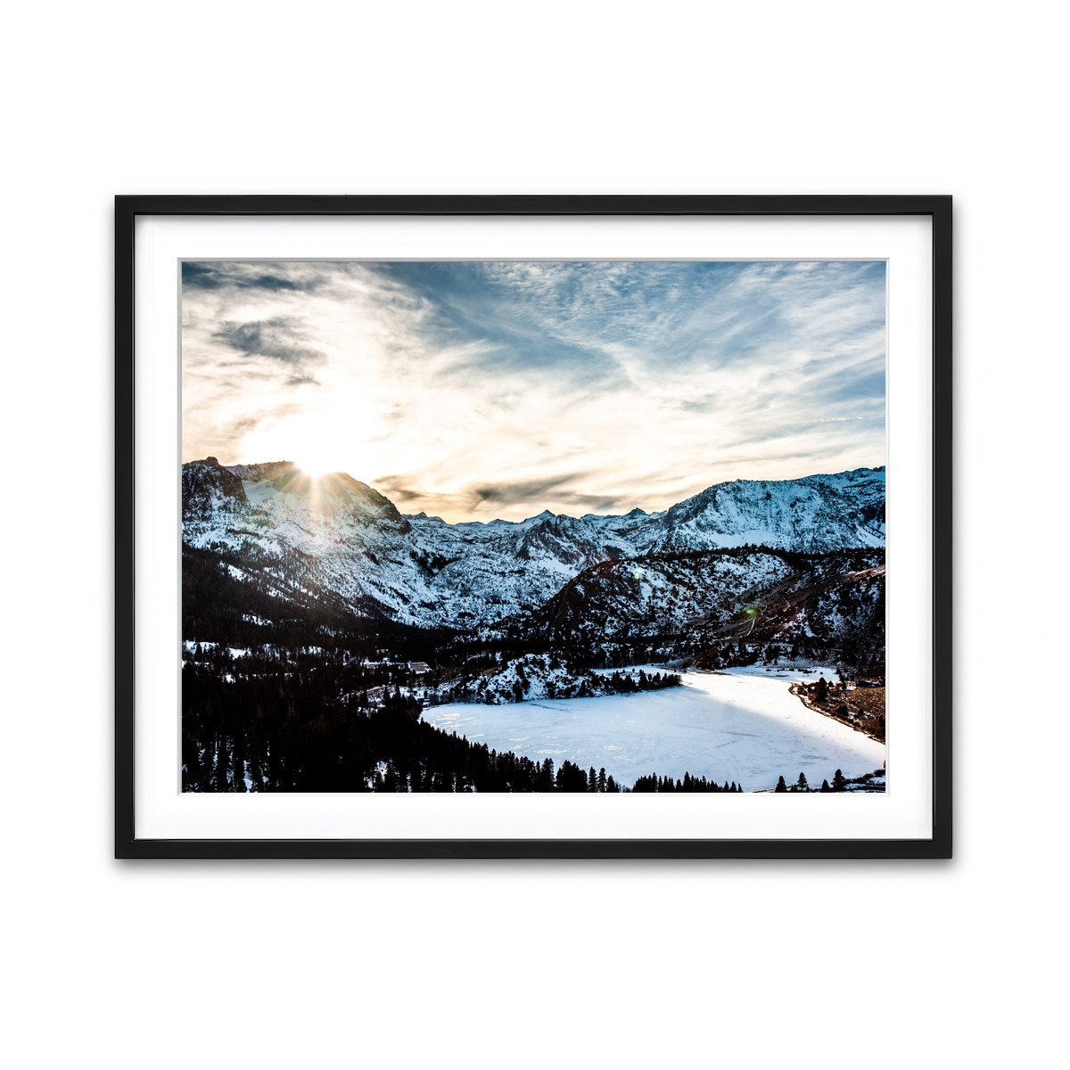 Framed Print 4x3 Black