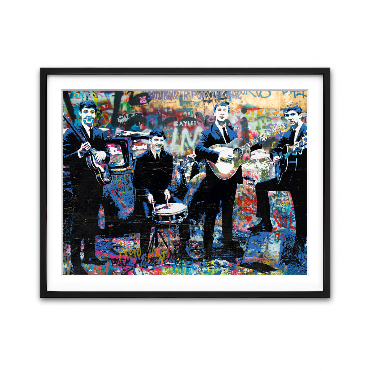 Framed Print 4x3 Black