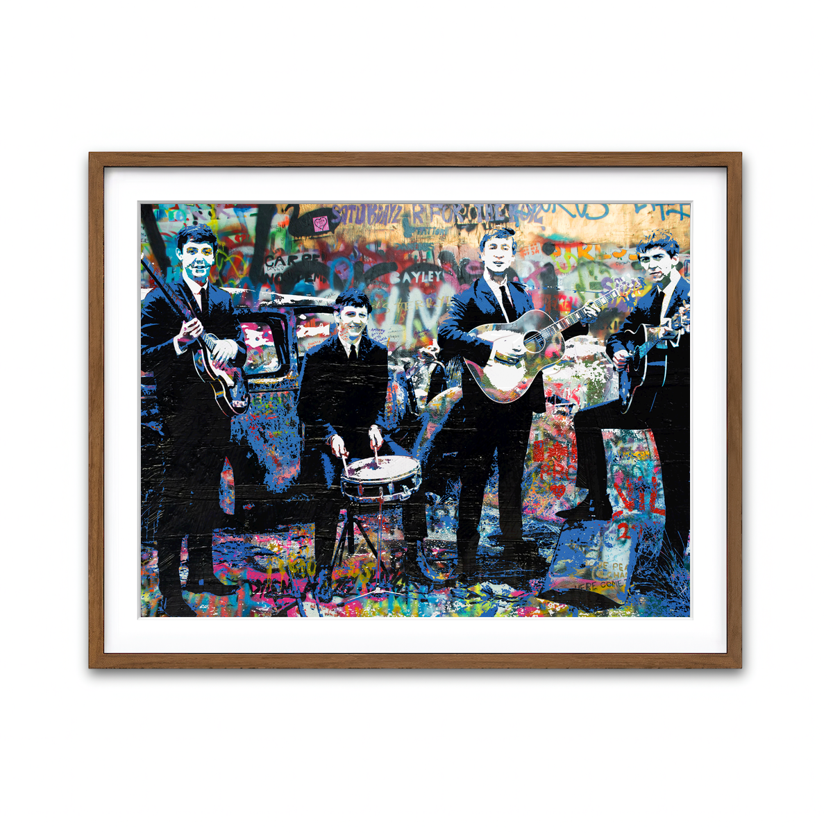 Framed Print 4x3 Walnut