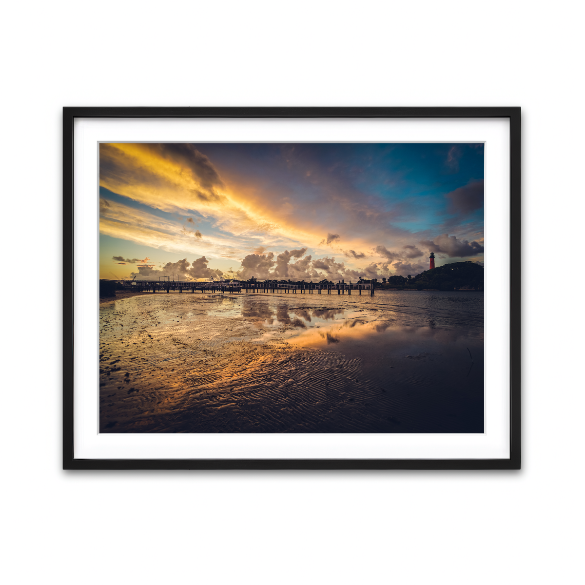 Framed Print 4x3 Black