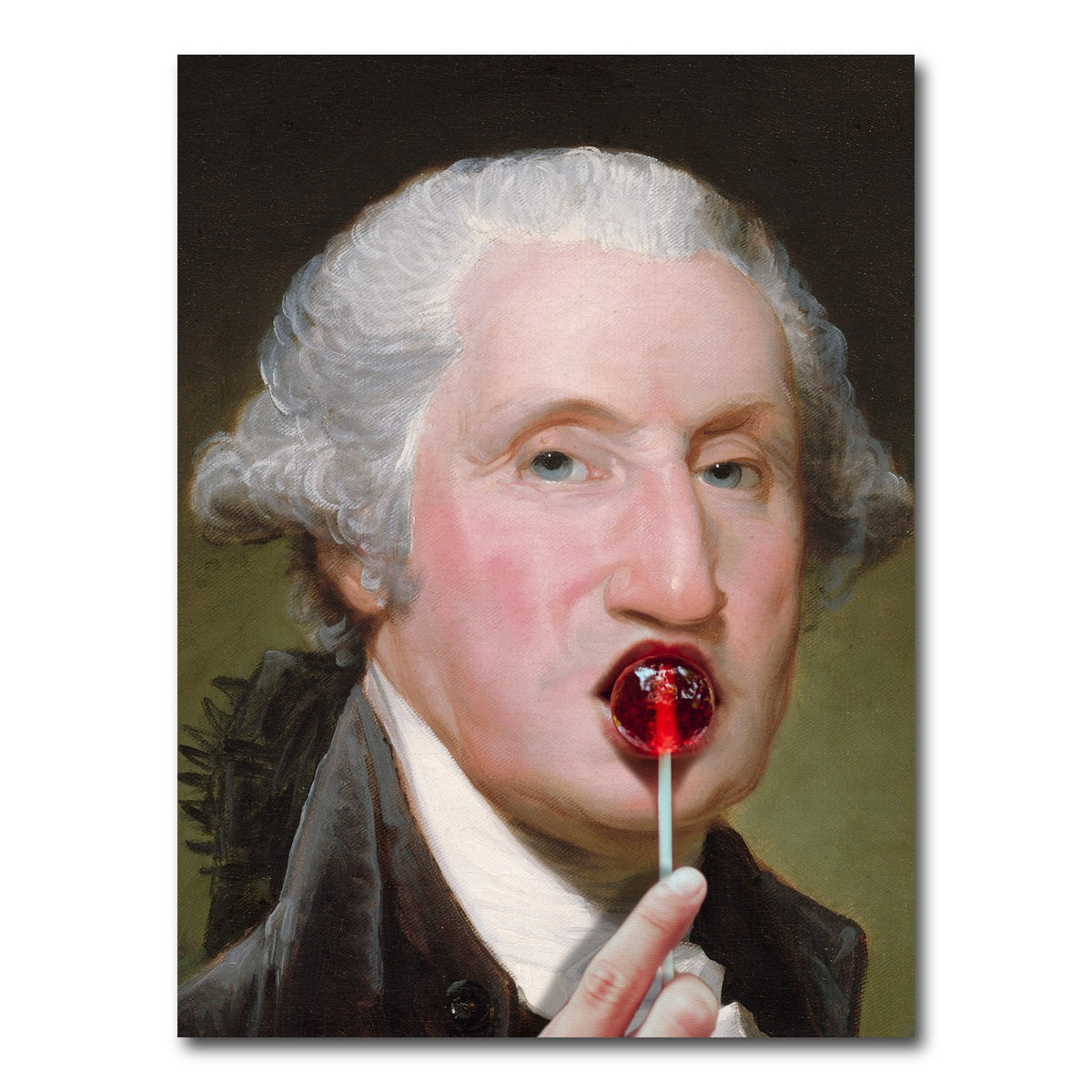 AUTO-MOCKUP WHITE | Just George with No Filter | 1 Piece | Gallery Wrap Canvas | group=3x4