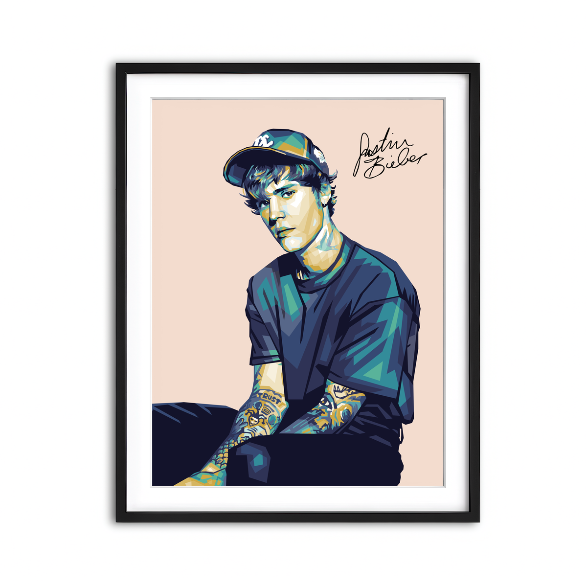 Framed Print 3x4 Black