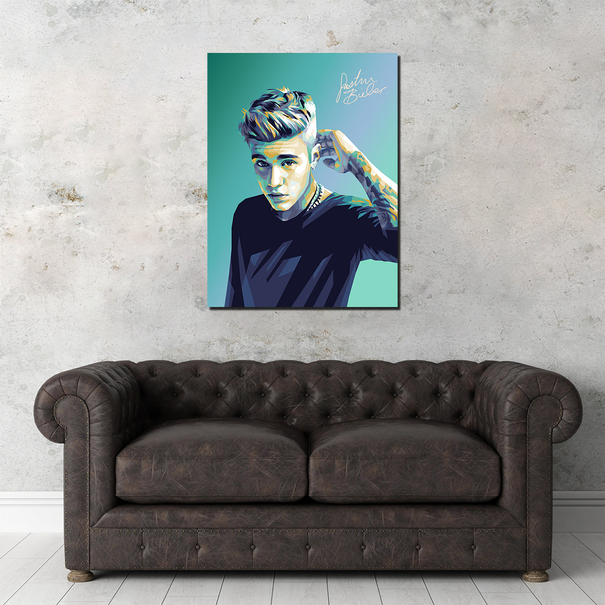 Justin Bieber Wall Art