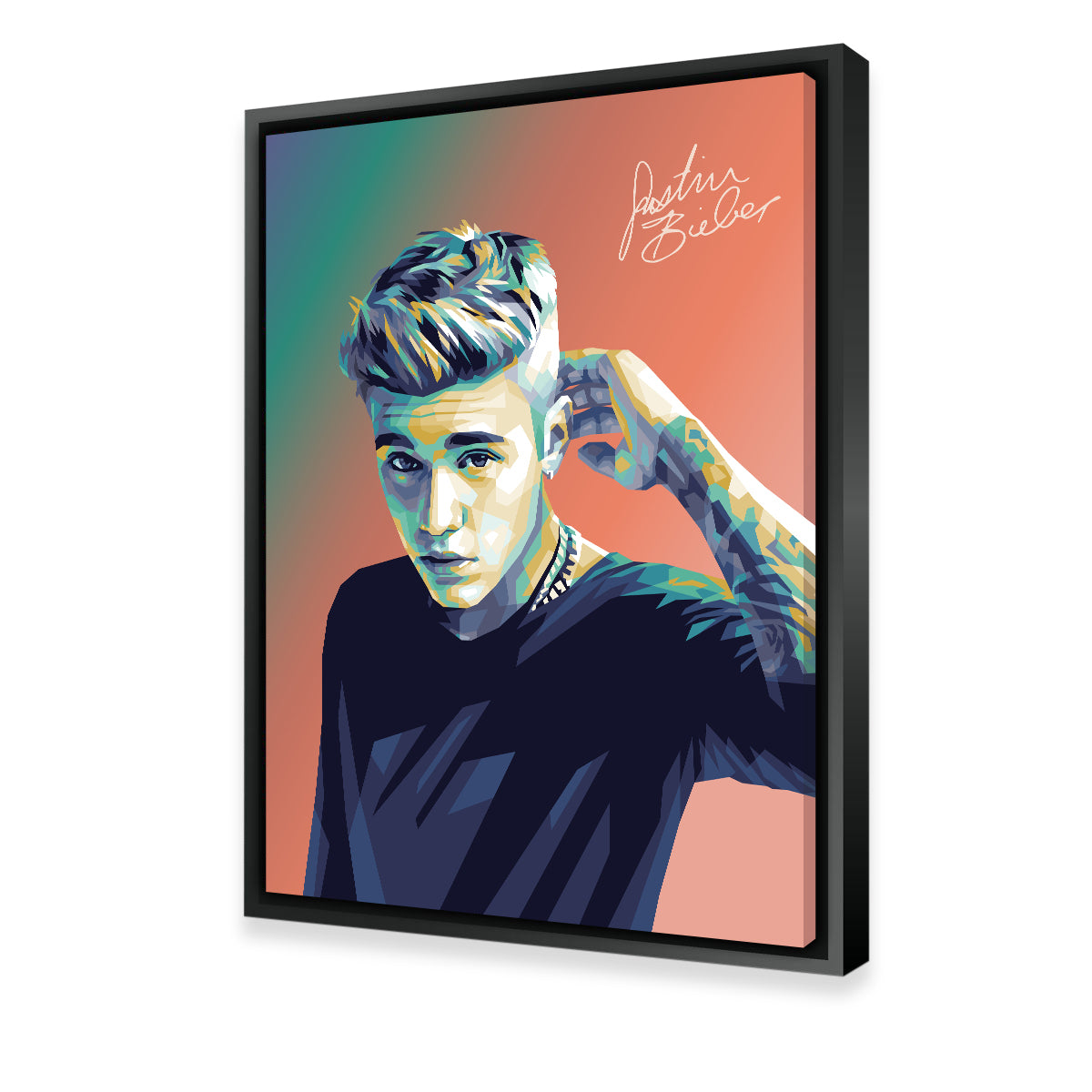 Justin Bieber Warm Hues Wall Art