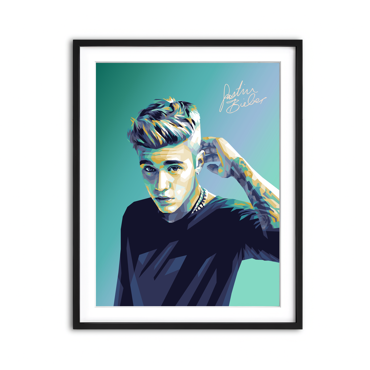 Framed Print 3x4 Black